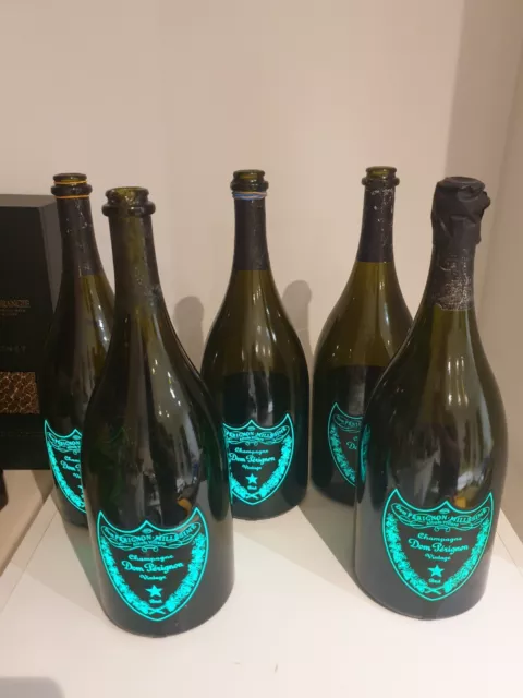 Dom Perignon Champagne Luminous Empty Bottle Magnum, 1.5L