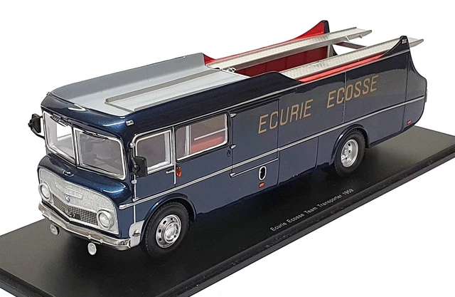 SPARK 1/43 ECURIE Ecosse Transporter with Jaguar D Type Cars