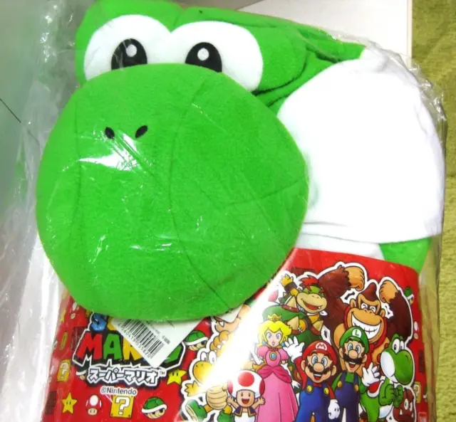 SAZAC Super Mario Brothers Yoshi Costume Halloween Unisex Adult Japan New