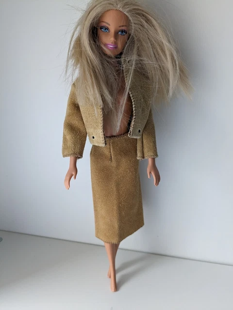 Tenue Vintage Barbie Mattel Années 70 - Blouson Rose - Référence N°1567