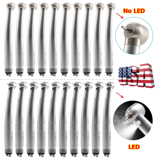 4/2Holes Dental LED E-generator / No LED High Speed Handpiece Turbine Yabangbang