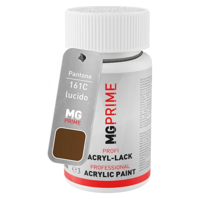 Pantone 161C Orange lucido Stilo di ritocco da 50 ml ad asciugatura rapida