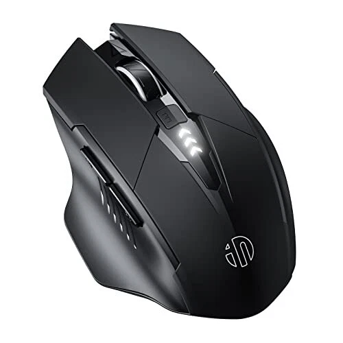inphic Souris sans Fil Souris Optique Ergonomique sans Fil Rechargeable 24 G ...