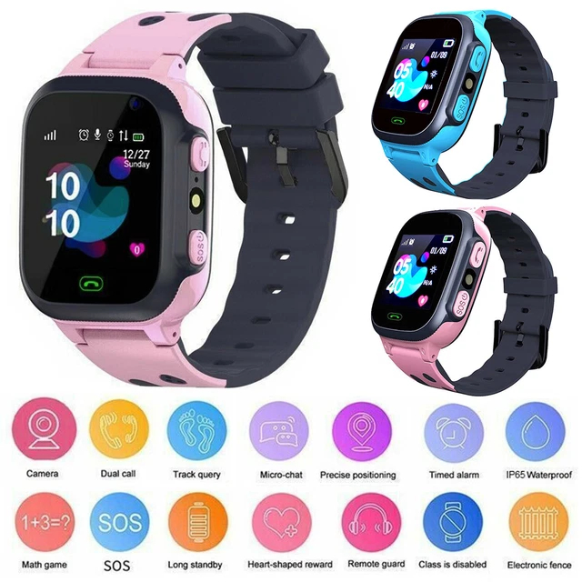 Kids Smart Watch Camera SIM SOS Call Phone Game Watches Boys Girls Gift