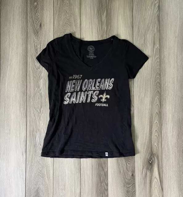FORTY SEVEN BRAND ‘47 New Orleans Saints Football Short Sleeve Tee ...