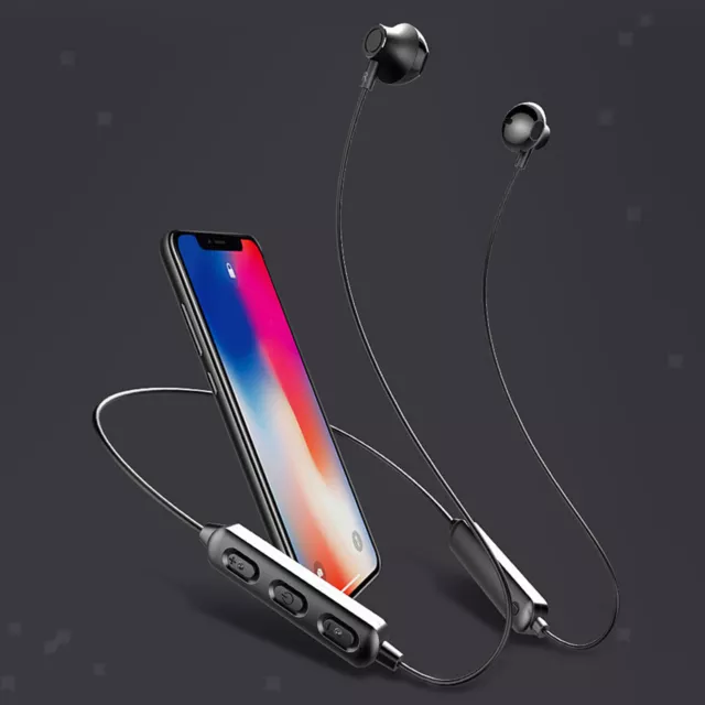 Neckband Headset Ohrhörer mit Mic Magnet verbindung für Handy