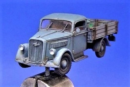 Kit Modèle Réduit 1:72 Peugeot DK5J + Hotchkiss - Convoi Militaire En Résine, édition Limitée ALBY