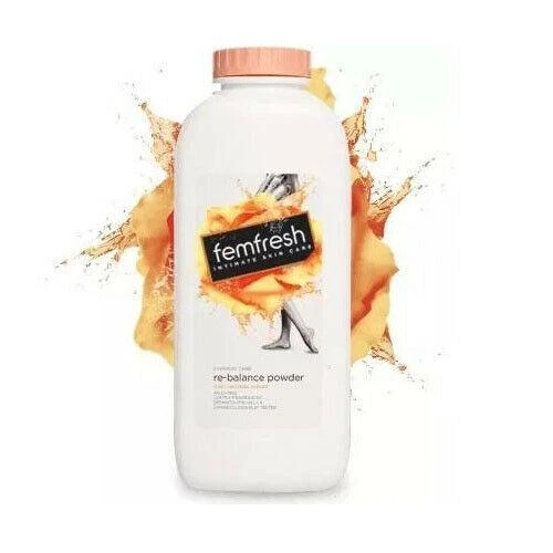 Polvo corporal Femfresh 200 g higiene íntima cuidado diario reequilibrio sin talco