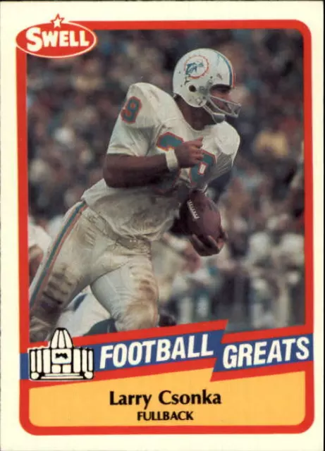 1989 Swell Greats #136 Larry Csonka