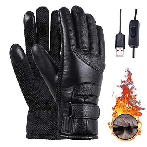 Gants chauffants gants chauffants tactiles pour femmes et hommes gants chauff...