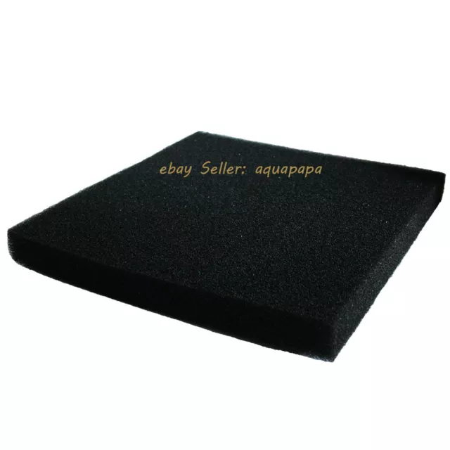 Bio Sponge Filter Media Pad Cut-to-fit Foam Square 17.7" for Aquarium Fish Tank