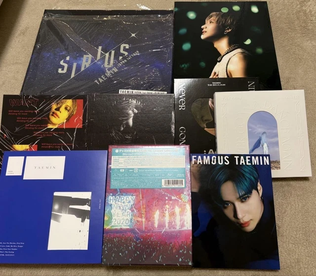 SHINEE TAEMIN SIRIUS Limited Edition Blu-ray No Poster Japan