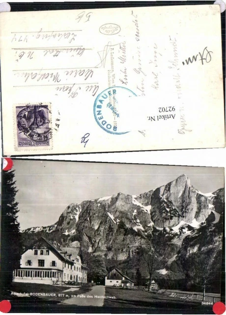 92702;Hotel Bodenbauer b. Aflenz Hochschwab