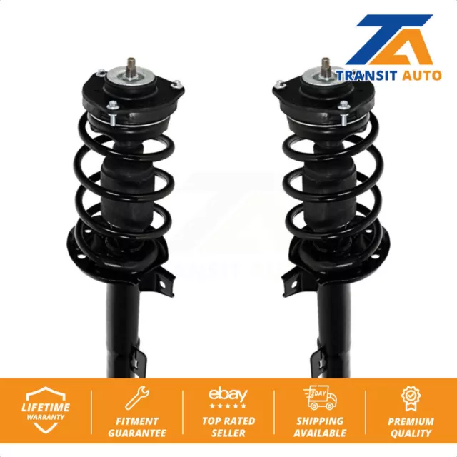 Front Complete Shocks Strut And Coil Spring Assemblies Pair For Volkswagen Jetta