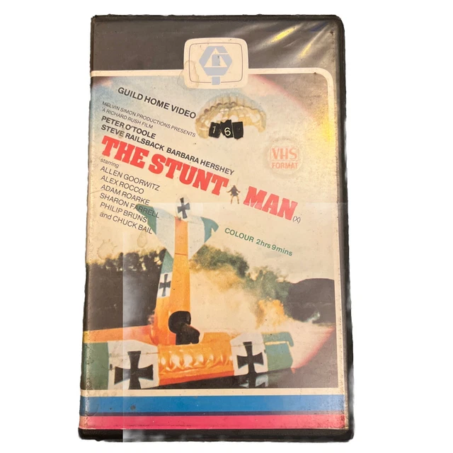 THE STUNT MAN (1981) Pre-Certificate VHS Video [G+] Guild Home Video ...