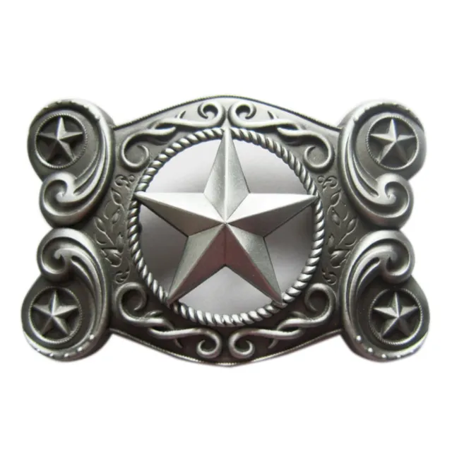 Western Star VII Belt Buckle Sherriff Sheriff Star Sheriff's Badge Cowboy Saloon