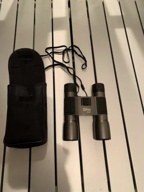 Fernglas OPTUS Binoculars 12 x 32, Inkl. Tasche