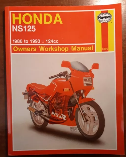 Manuale D Officina Riparazione Per Honda Ns125F-R Haynes 3056 Workshop
