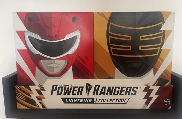Power Rangers Lightning Collection SDCC 2019 MMPR Red Ranger & Zeo Gold Ranger