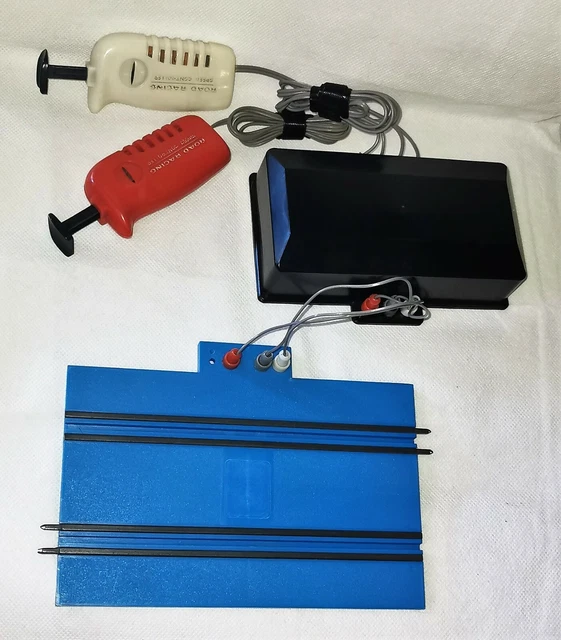 Speedking Battery Box, Controllers & Blue 7" Power Track Part ST-2 Vintage
