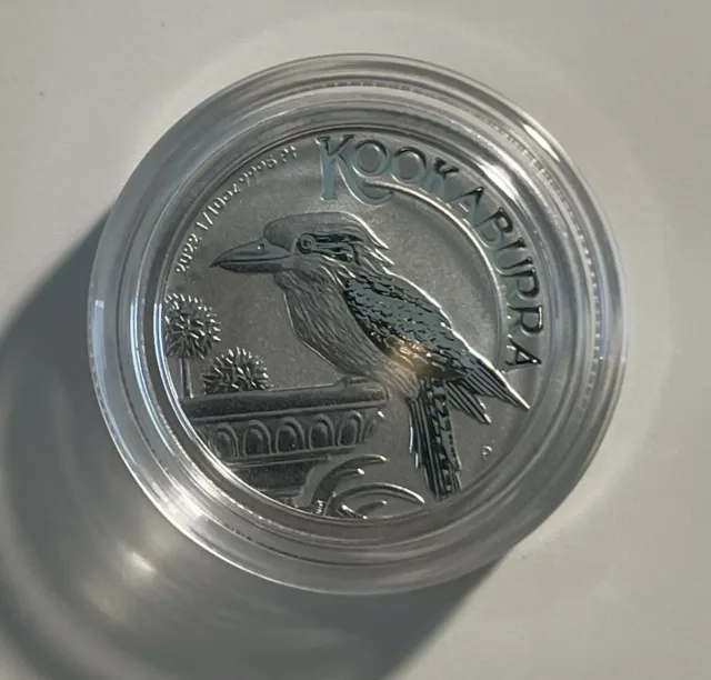 🇦🇺 Australia Kookaburra $15 2022 1/10oz 999 Platinum Pt New From Roll  🐦‍⬛