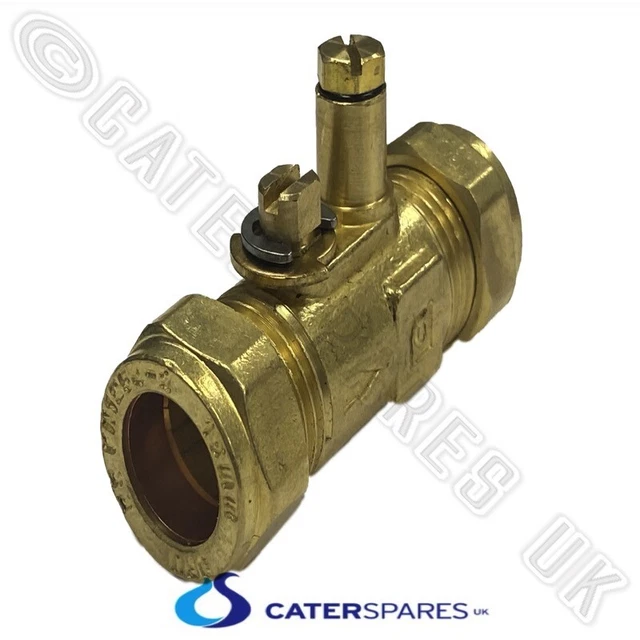 15MM INLINE COMPRESSION Isolation Ball Valve With Gas Pressure Test