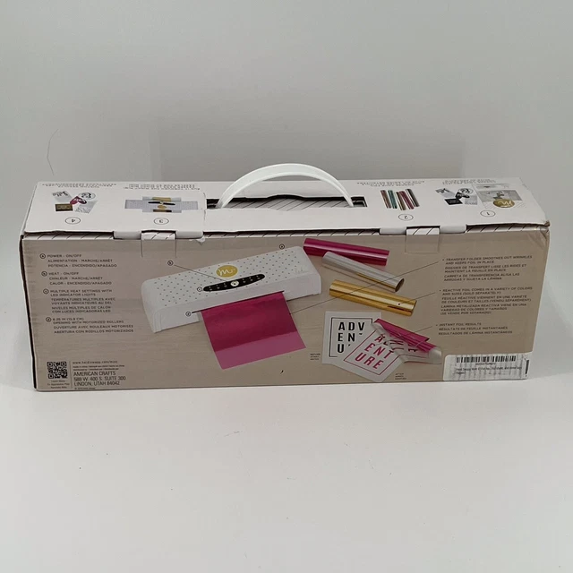 Máquina laminadora de aplicación de mini lámina Heidi Swapp Minc modelo MF00600 nueva en caja