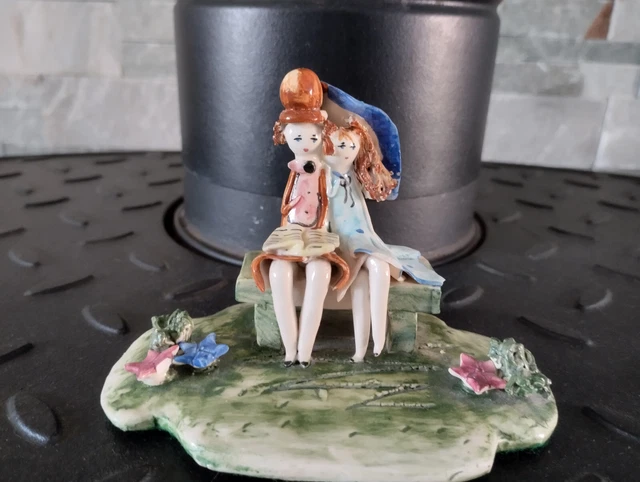 Couple de figurines les amoureux de Peynet