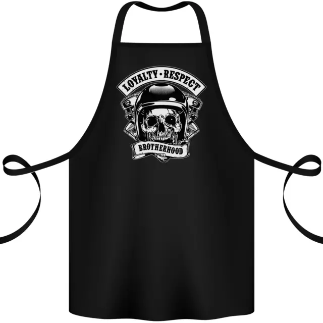 Respect Brotherhood Motorcycle Biker Bike Cotton Apron 100% Organic