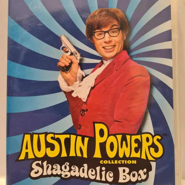 AUSTIN POWERS COLLECTION Shagadelic Box - 3 Disc Box Set - $14.95