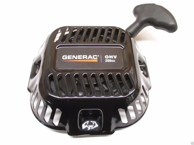 Genuine Generac 0J08074SRV Recoil Starter Assembly For 208cc OHV OEM