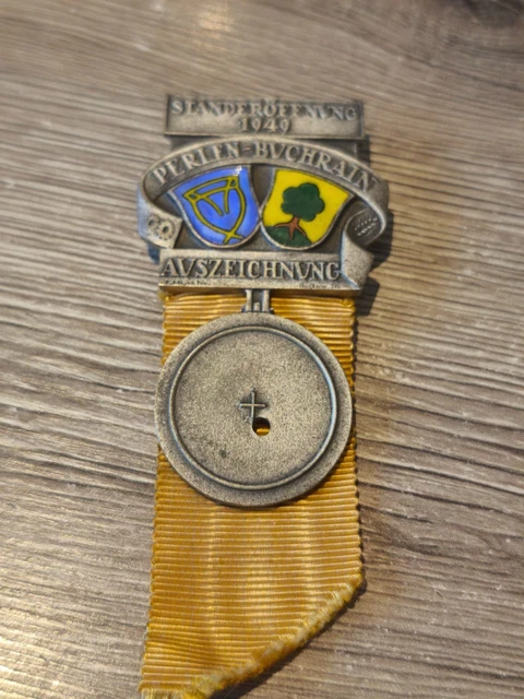Médaille Cyclisme Argentée - 1949 - 100 Kms - Ancienne Collection