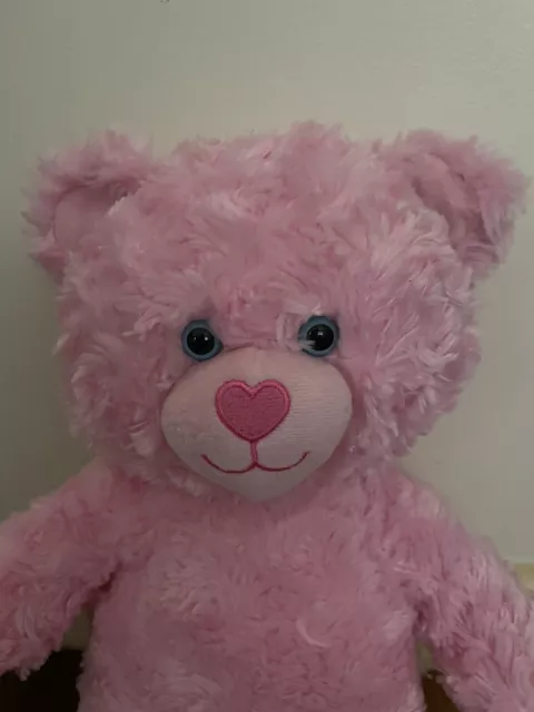 Build A Bear - Pink Teddy Bear - Cuddles 2
