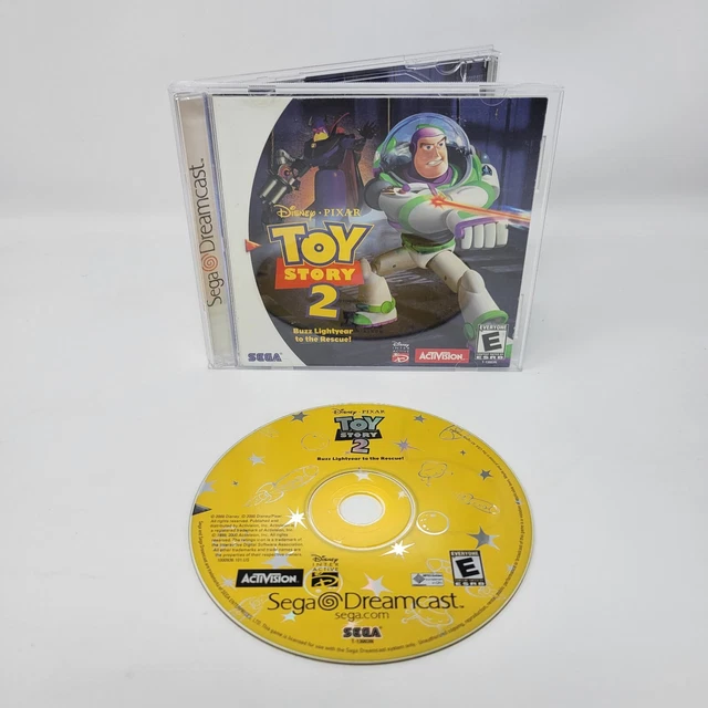 TOY STORY 2 Buzz Lightyear to the Rescue Sega Dreamcast Complete w