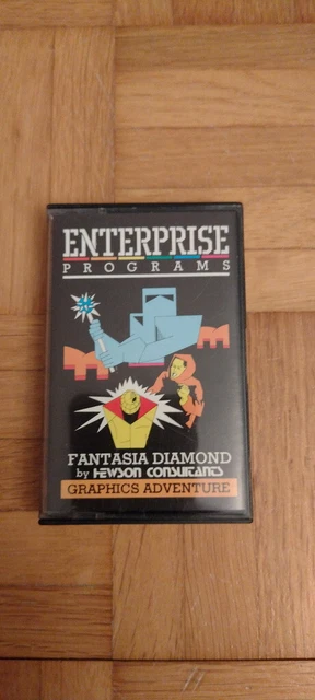 Enterprise 64 128 computer game : Fantasia Diamond Graphics Adventure Enterprise 64 128 computer game : Fantasia Diamond Graphics Adventure