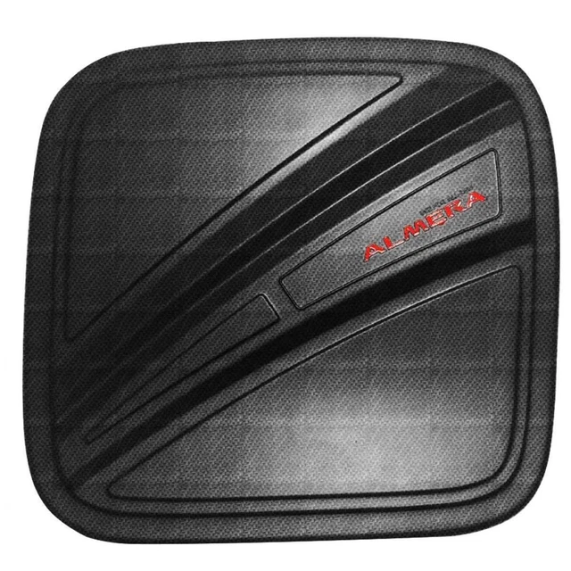 Adesivo Protettivo Per Serbatoio Moto - Carbonio 3D, 14x19.5cm, Anti-Graffi - Nero - Foto 3