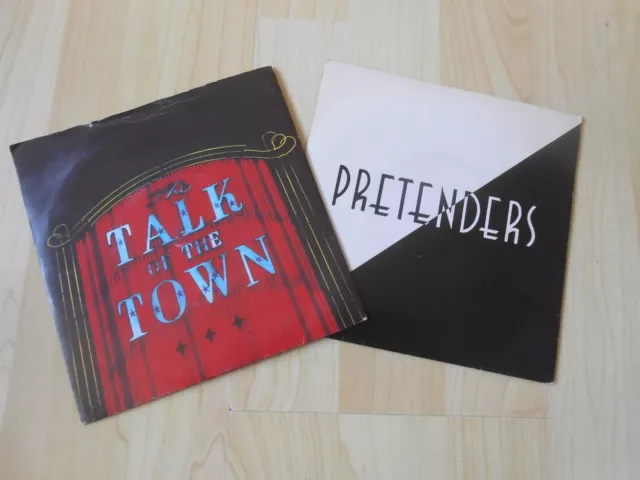 Pretenders  Talk Of The Town / Brass In Pocket 2 x  7” Singles