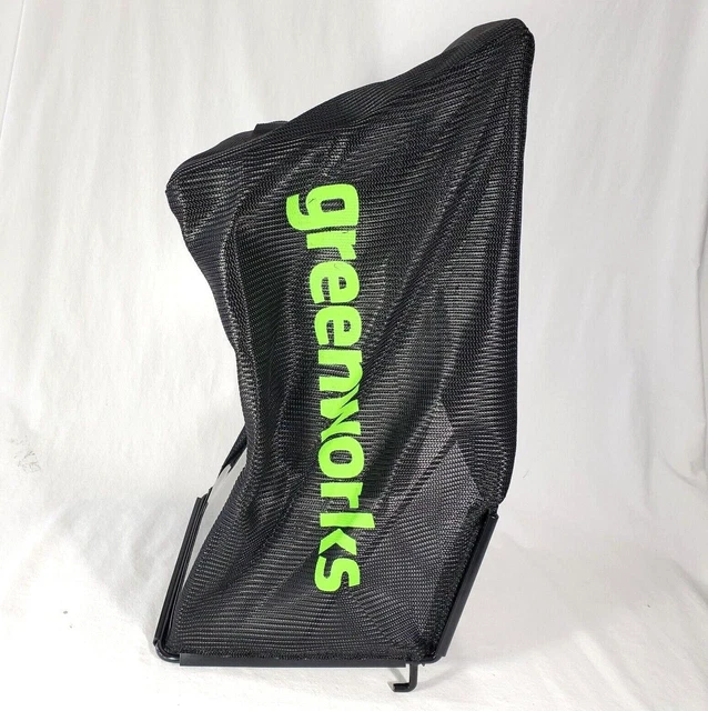 GREENWORKS GRASS CATCHER Bag & Frame NEW OEM LME455 48V R020219200