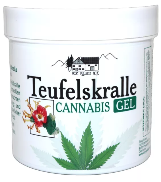 PULLACH HOF Teufelskralle Cannabis Gel, 1x 250 ml