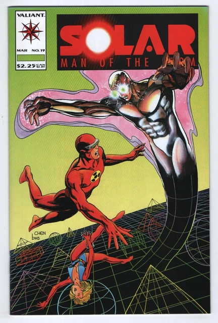 Solar Man Of Atom  #19  (Valiant 1991)   Vf-Nm