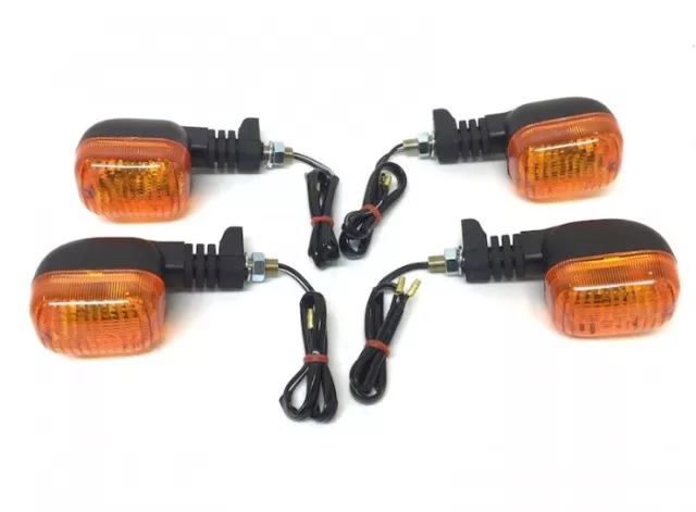 Blinker Set 4 Stück Vorne Hinten Links Rechts für Motorrad Mofa Moped Mokick