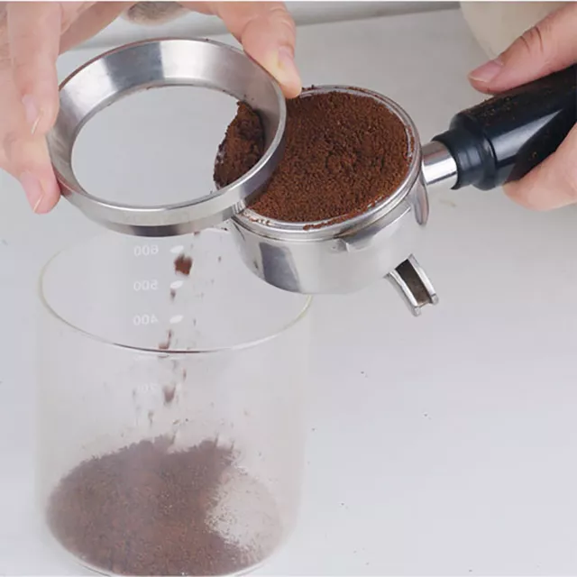 Dosiertrichter Edelstahl Kaffee Dosierring Trichter Für Portafilter New