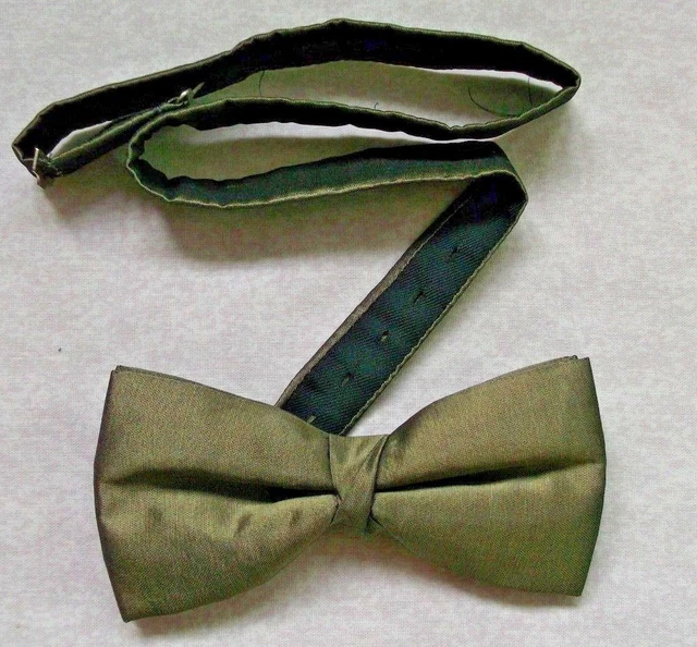 Bow Tie MENS Dickie Bowtie Adjustable Retro SHIMMERY GOLD Vintage