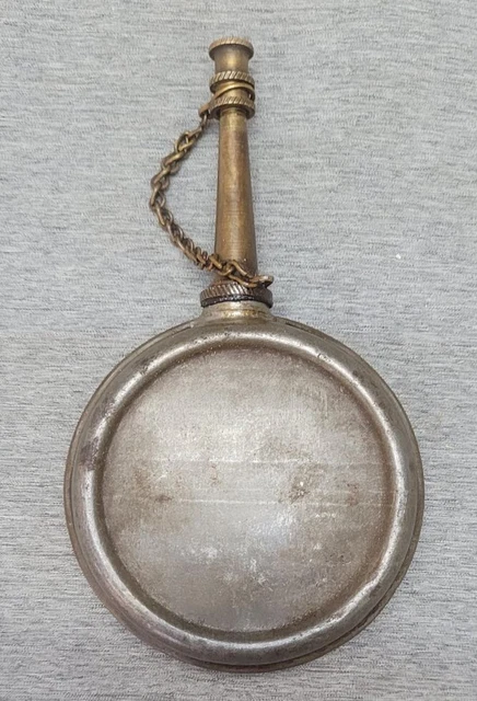 Ölkännchen Kraftstoffkännchen "Schraubkappe & Kette"  2.WK? Oldtimer? Wehrmacht?