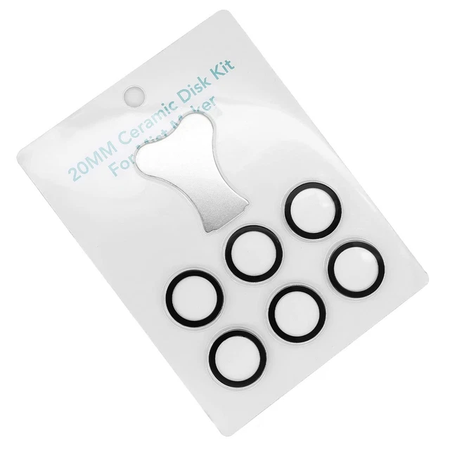 6Pack Transducer Discs for Dimplex Optimyst Spares, Replacement Disks for9711
