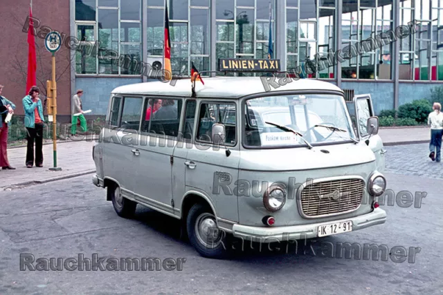 BVB Barkas B1000 Berlin Bf. Friedrichstr 1974 / org. Color Slide + File!  462#20