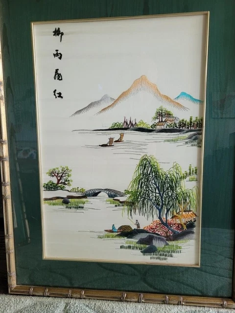 Chinese Embroidery Picture Decoration