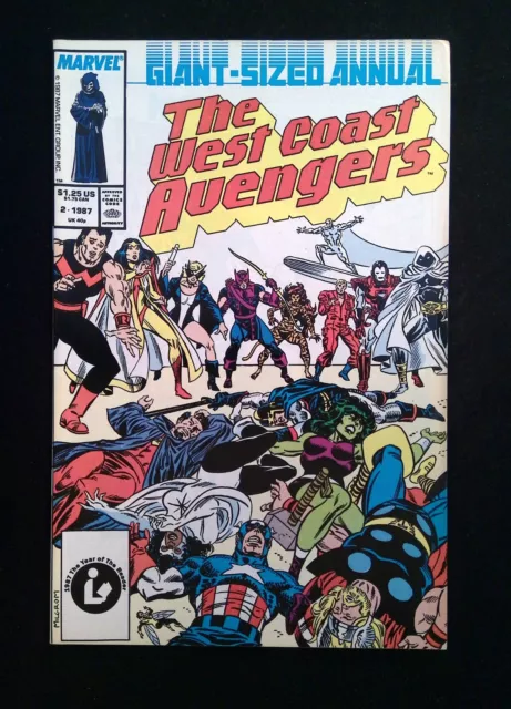 Avengers West Coast Annual #2  MARVEL Comics 1987 VF