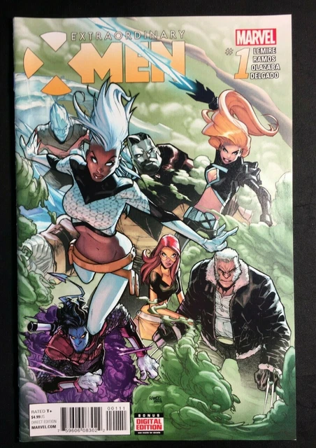 EXTRAORDINARY X MEN 1 KEY 1st app ARIES and CODA HUMBERTO RAMOS JEFF LEMIRE