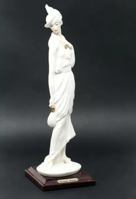 1987 Giuseppe Armani 'Lady with Handbag' Figurine Florence Signed Capodimonte